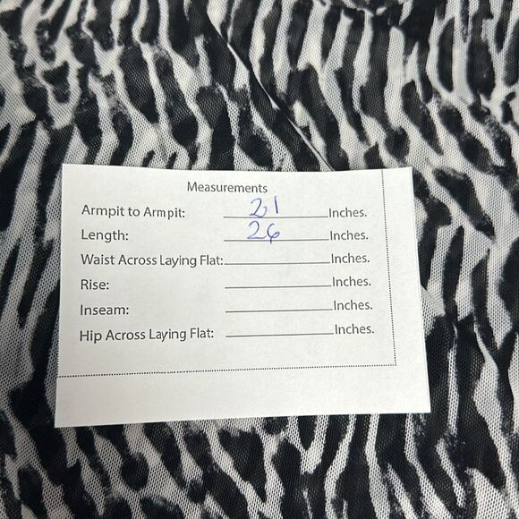 INC Mesh Fixture Top With Long Sleeves Sz XXL - Picture 9 of 9